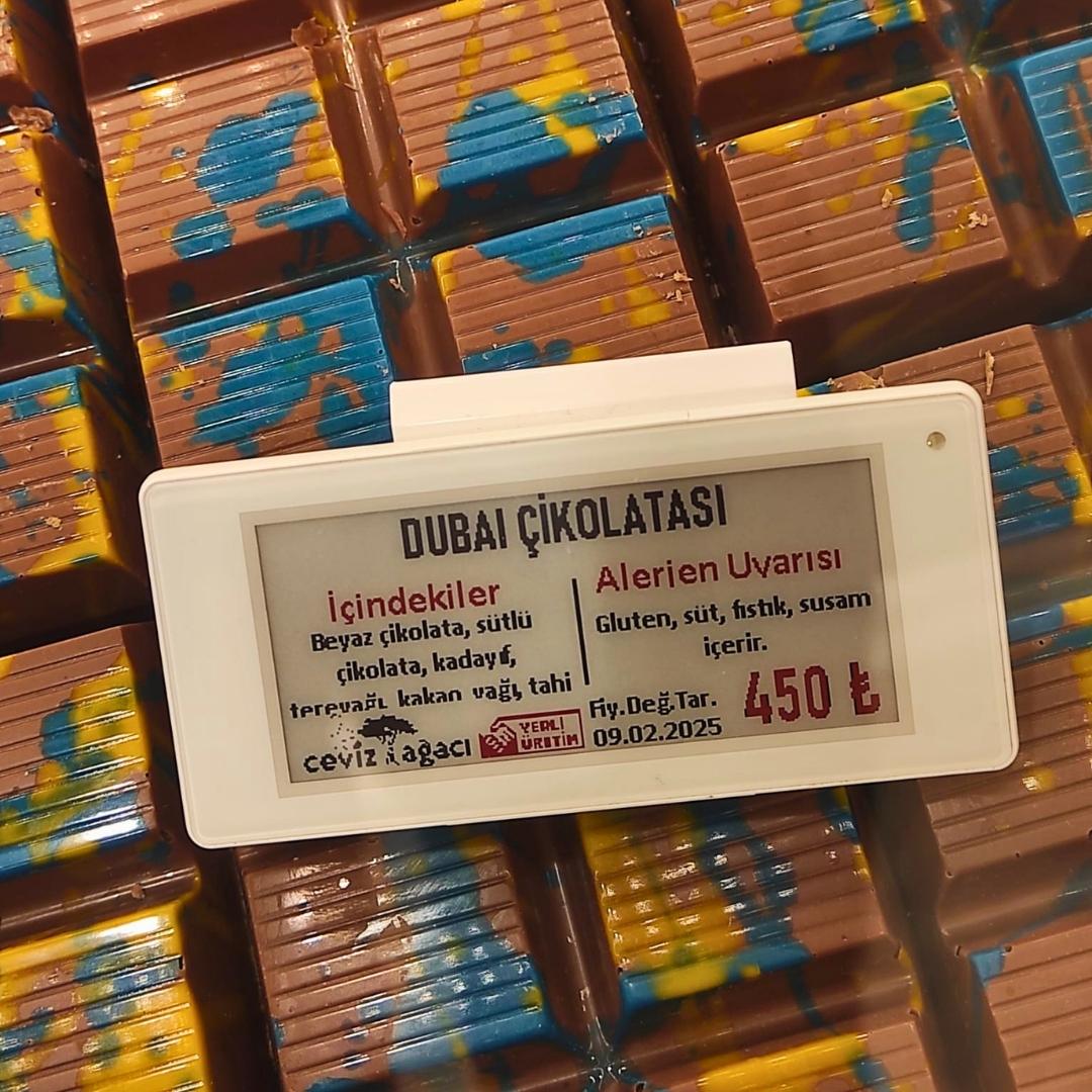 2.90" ELEKTRONİK RAF ETİKETİ