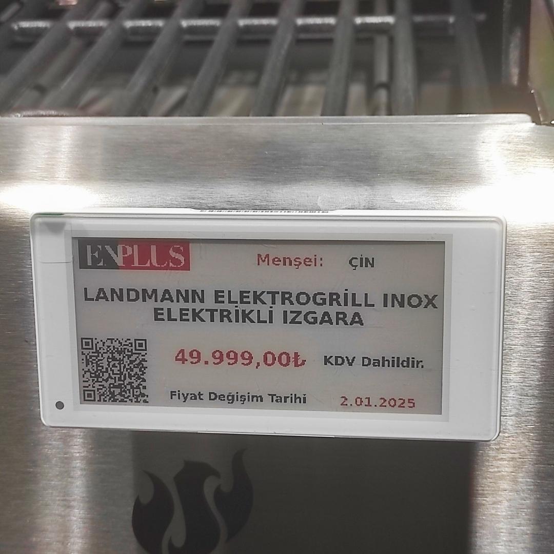 2.90" ELEKTRONİK RAF ETİKETİ